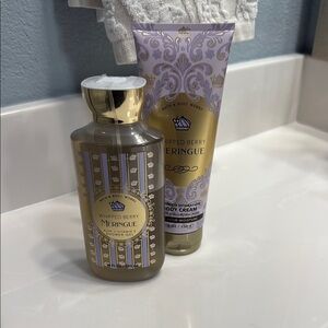 Bath & Body Works Gold and Purple Body Wash